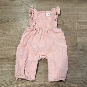 Baby Gap Factory Pink Corduroy Overalls 0-3 Months
